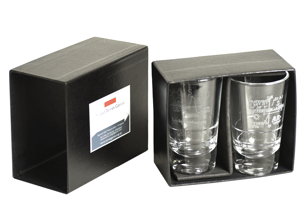 Vaso de grappa Pack x2