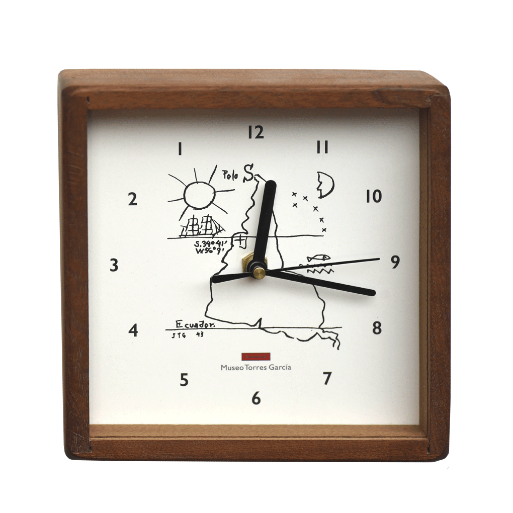 Reloj chico américa giro invertido