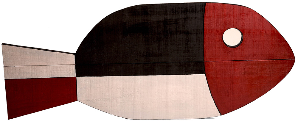 Pez rojo y negro Nº 5